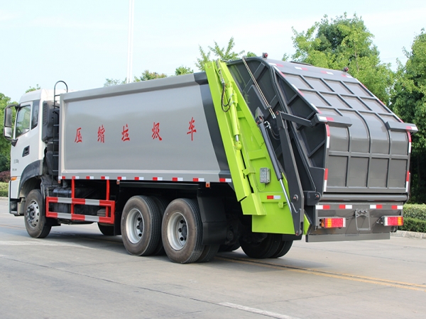 國(guó)六東風(fēng)天龍 20方 壓縮垃圾車(chē)
