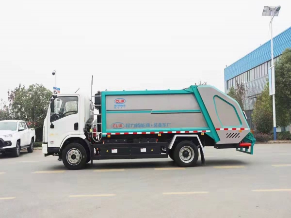 8方比亞迪T7純電動(dòng)壓縮垃圾車(chē)